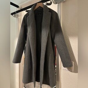 Love Tree Charcoal Trench Coat